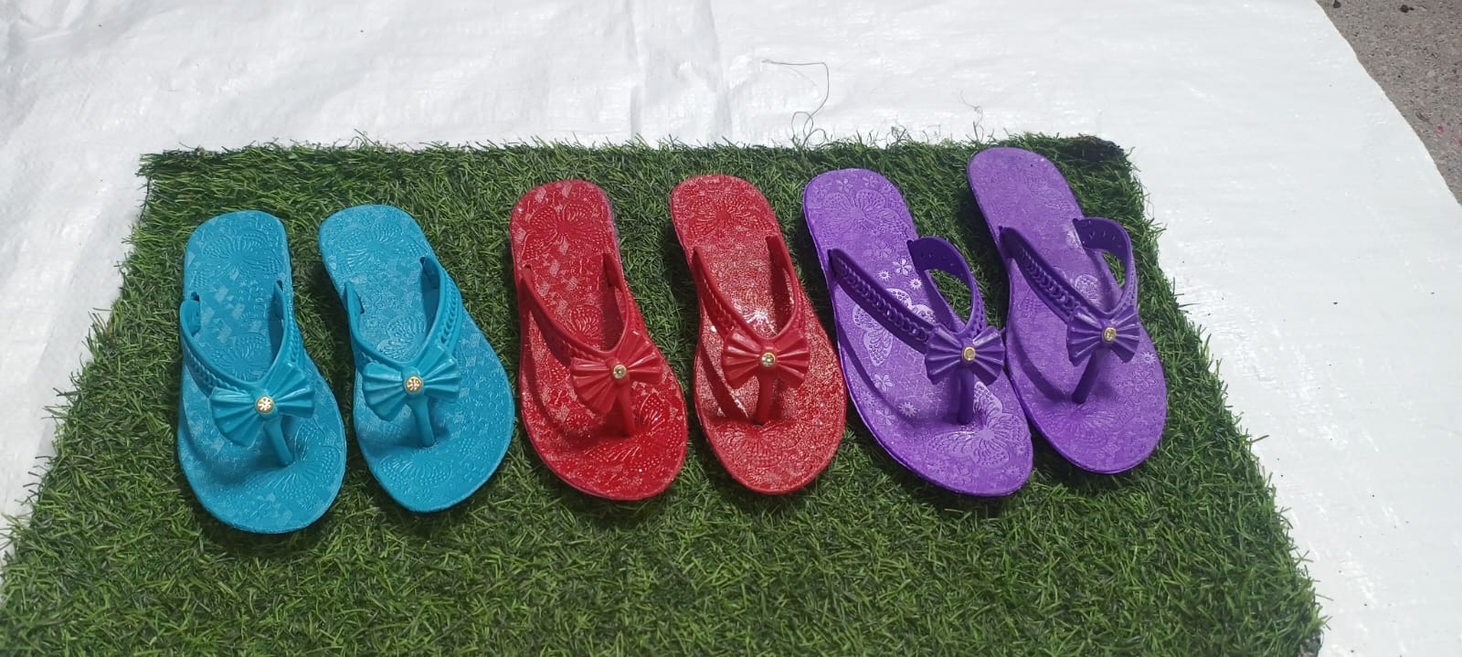 PVC Soles - 100% Recycled Materials